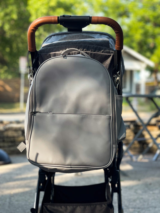 Pañalera backpack mochila Azul Pálido