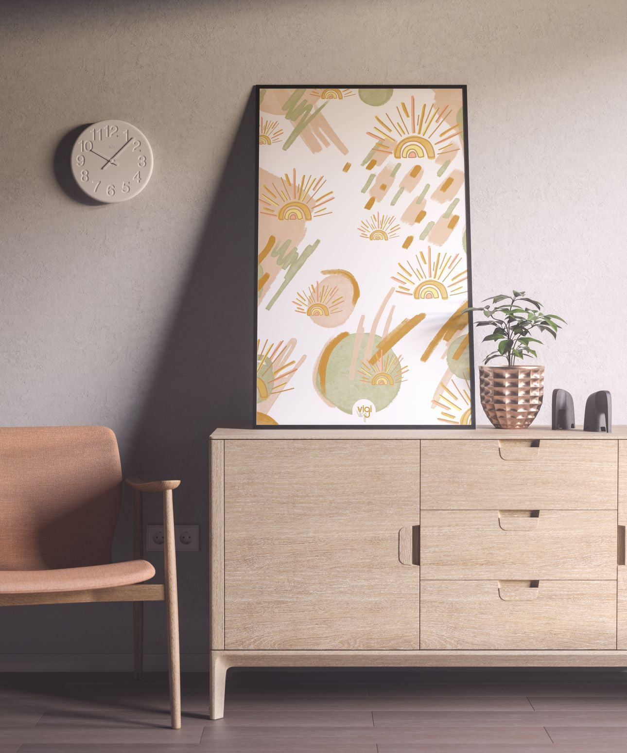 Sunny Art Poster