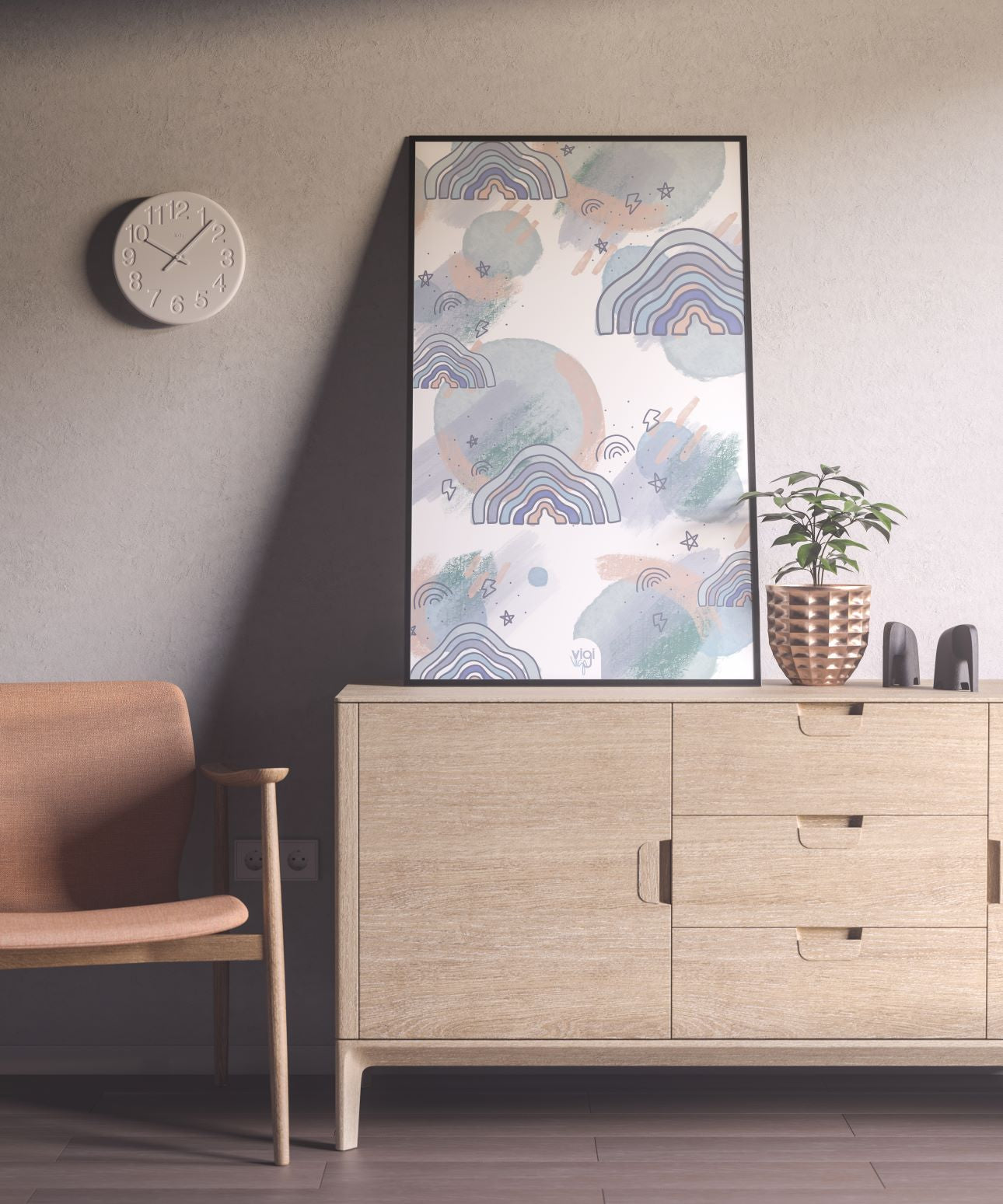 Rainbow Art Poster