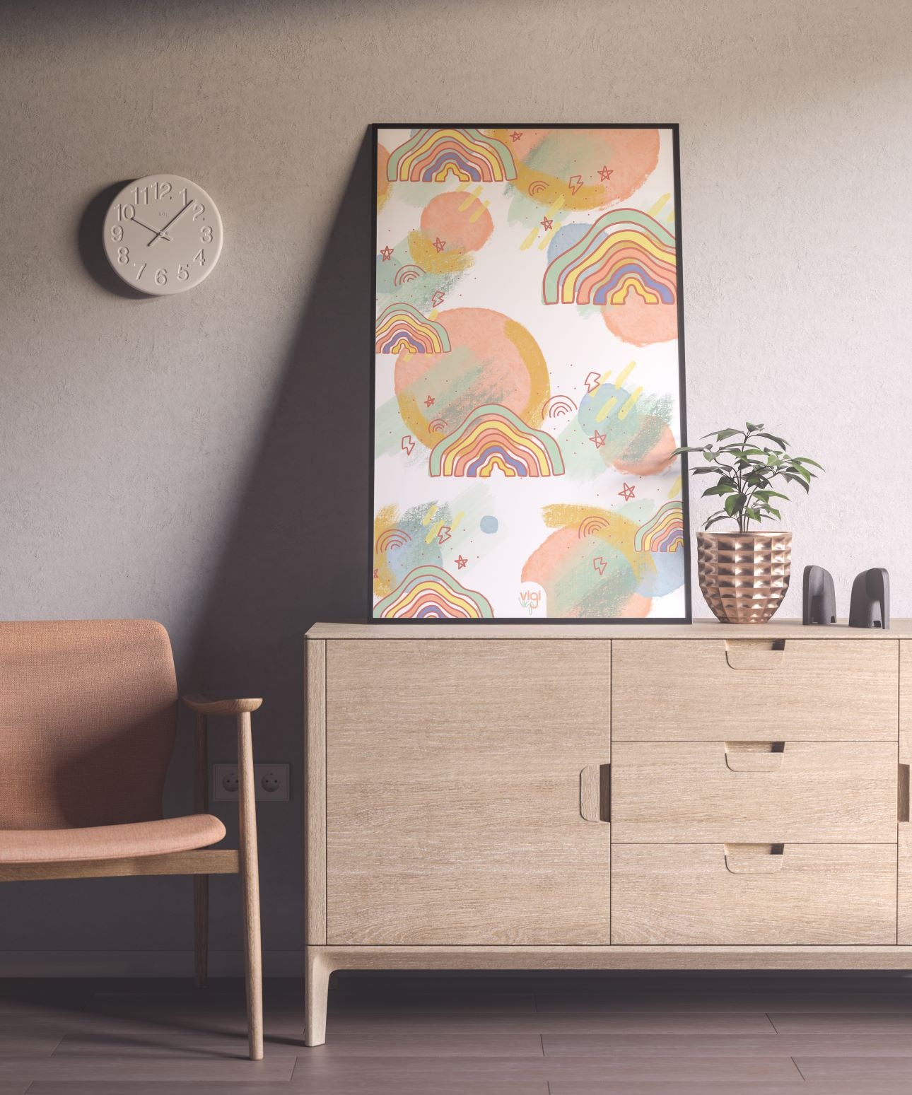 Rainbow Art Poster