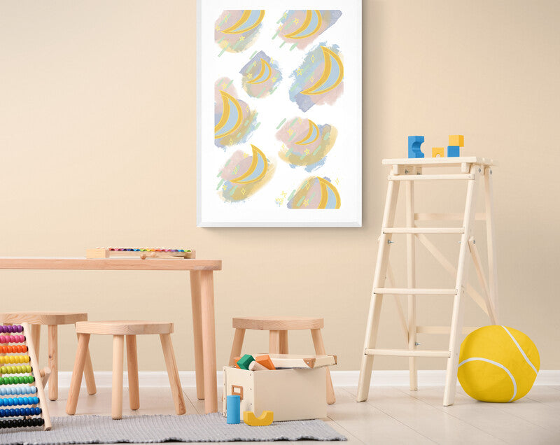 Moon - Art Poster