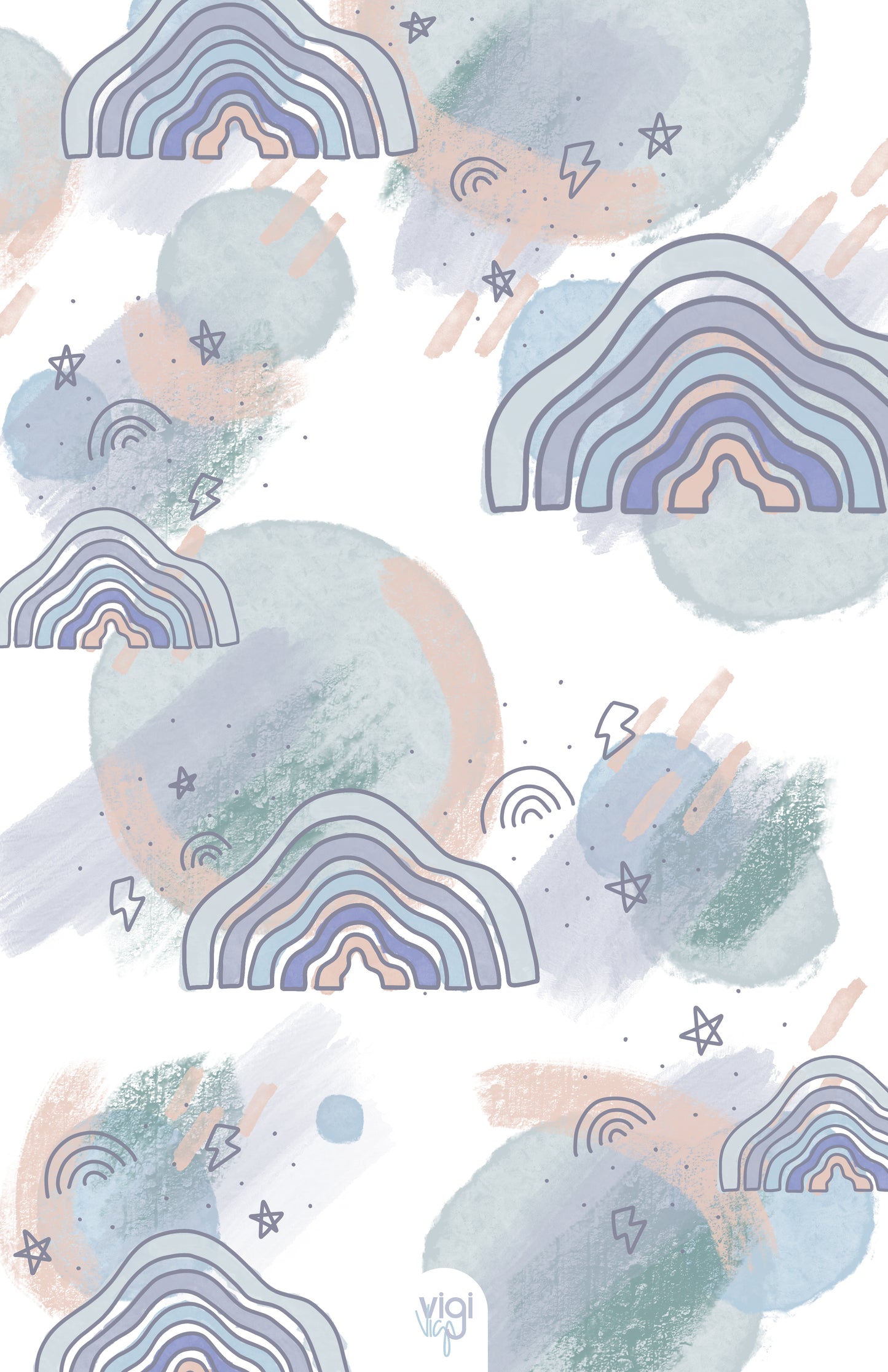 Rainbow Art Poster